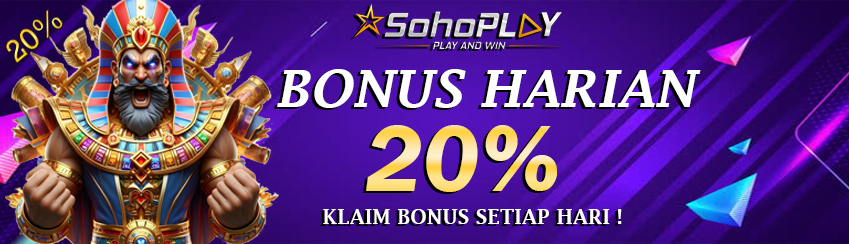 BONUS DEPOSIT HARIAN 20%
